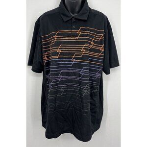 Nike Golf Performance Mens Polo Shirt Cooling Black Size XL Extra Large NWT New